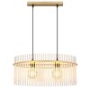 Globo Gorley Hanglamp Goud, 2-lichts