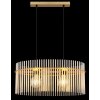 Globo Gorley Hanglamp Goud, 2-lichts