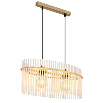 Globo Gorley Hanglamp Goud, 2-lichts