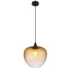 Globo Sander Hanglamp Zwart, 1-licht