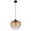 Globo Sander Hanglamp Zwart, 1-licht