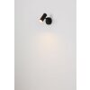 Globo und Plafondlamp, Plafondspot, Wandlamp, Muurspot LED Zwart, 1-licht