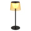 Globo Mariam Tafellamp LED Zwart, 1-licht