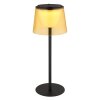 Globo Mariam Tafellamp LED Zwart, 1-licht