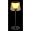 Globo Mariam Tafellamp LED Zwart, 1-licht