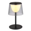 Globo Mariam Tafellamp LED Zwart, 1-licht