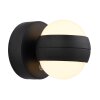 Globo Randi Wandlamp LED Zwart, 1-licht