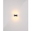 Globo Randi Wandlamp LED Zwart, 1-licht