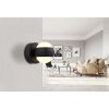 Globo Randi Wandlamp LED Zwart, 1-licht