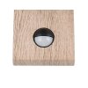 Trio verlichting Sambesi Wandlamp Hout licht, 1-licht, Bewegingsmelder