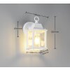 Trio verlichting MIRANDE Wandlamp Wit, 1-licht