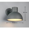 Trio verlichting ELBE Wandlamp Antraciet, 1-licht
