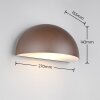 Trio verlichting MAAS Wandlamp Roest, 1-licht
