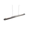 Trio verlichting Emerson Hanglamp LED Nikkel mat, 1-licht