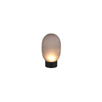 Trio verlichting Facette Tafellamp LED Rookkleurig, 1-licht