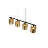 Reality Jason Hanglamp Goud, 4-lichts