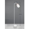 Reality Bidar Staande lamp Wit, 1-licht