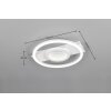 Reality Wheeler Plafondlamp LED Wit, 1-licht