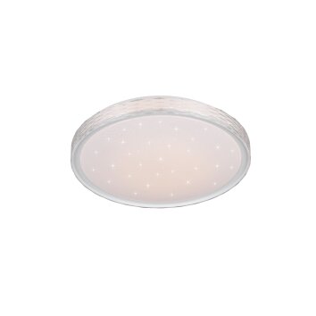 Reality Varda Plafondlamp LED Wit, 1-licht, Afstandsbediening