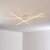 Tornio Plafondlamp LED Nikkel mat, Wit, 3-lichts