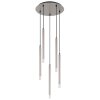 Globo Ryan Hanglamp Nikkel mat, 5-lichts