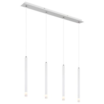 Globo Ryan Hanglamp Wit, 4-lichts