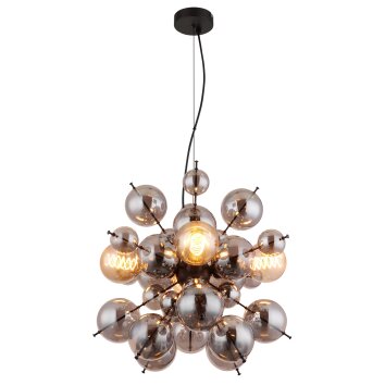 Globo Udo Hanglamp Zwart, 4-lichts