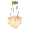 Globo Gorley Hanglamp Goud, 5-lichts