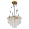 Globo Gorley Hanglamp Goud, 5-lichts