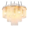 Globo Gorley Hanglamp Goud, 5-lichts