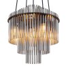 Globo Gorley Hanglamp Zwart, 5-lichts