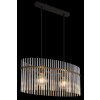 Globo Gorley Hanglamp Zwart, 2-lichts