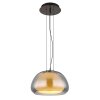 Globo Avila Hanglamp LED Chroom, Zwart, 1-licht, Afstandsbediening