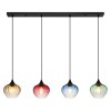 Globo Sander Hanglamp Zwart, 4-lichts