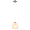 Globo Barry Hanglamp Chroom, Nikkel mat, 1-licht