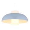 Globo Lowe Hanglamp Blauw, 1-licht