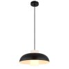 Globo Lowe Hanglamp Zwart, 1-licht