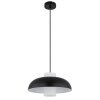Globo Lowe Hanglamp Zwart, 1-licht