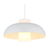 Globo Lowe Hanglamp Wit, 1-licht
