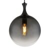 Globo Dalton Hanglamp Zwart, 1-licht