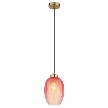 Globo Jessica Hanglamp Goud, 1-licht