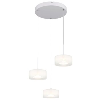 Globo Belinda Hanglamp LED Wit, 1-licht