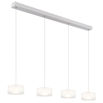 Globo Belinda Hanglamp LED Wit, 1-licht