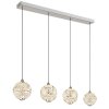 Globo Virina Hanglamp LED Chroom, 1-licht