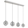 Globo Virina Hanglamp LED Chroom, 1-licht