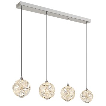 Globo Virina Hanglamp LED Chroom, 1-licht