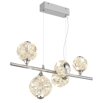 Globo Virina Hanglamp LED Chroom, 1-licht