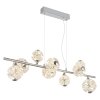 Globo Virina Hanglamp LED Chroom, 1-licht