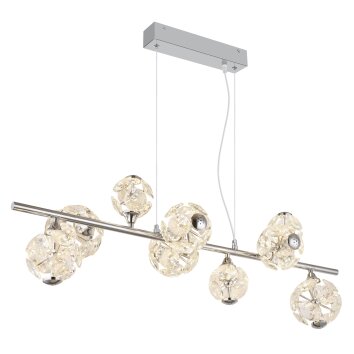 Globo Virina Hanglamp LED Chroom, 1-licht