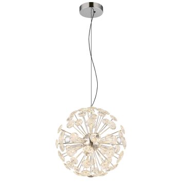 Globo Virina Hanglamp LED Chroom, 1-licht